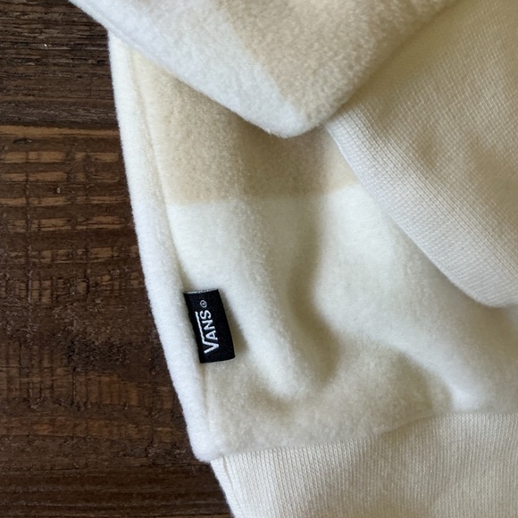 Vans Cream and Tan Patterned Hoodie - Picture 5 of 8